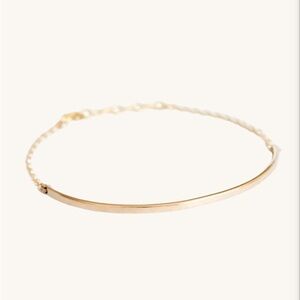 ABLE Hammered Half Cuff Bracelet NIB